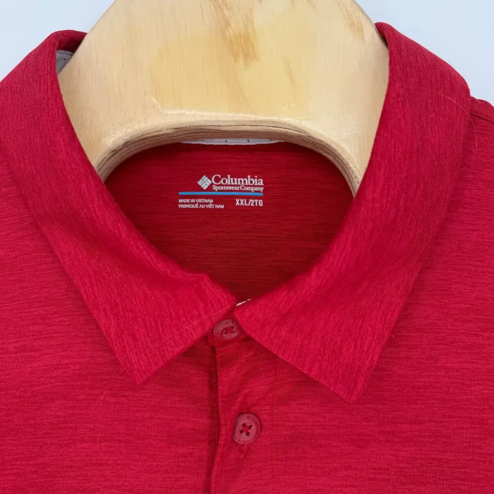 Columbia Alabama Crimson Tide Polo Short Sleeve Men's‎ Size XXL NWOT